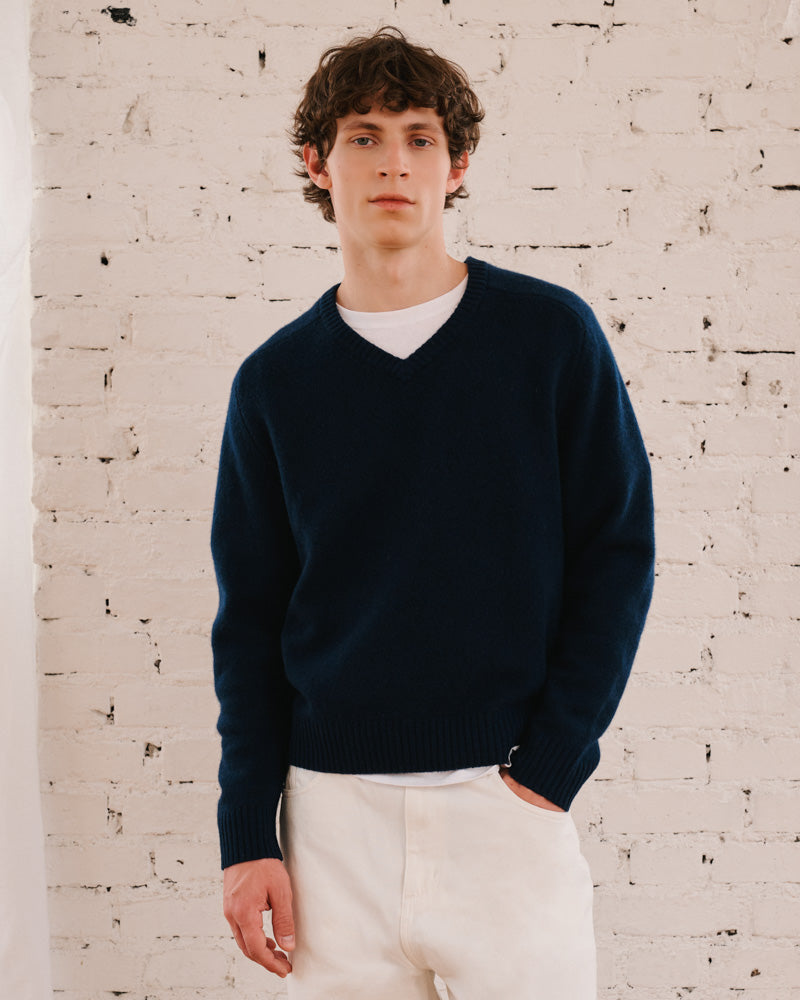 Merci - Pull Oscar - Marine