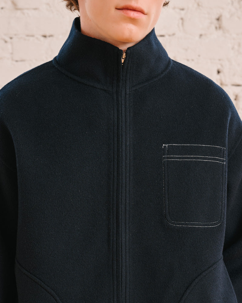 Merci - Lucien Reversible Jacket - Navy