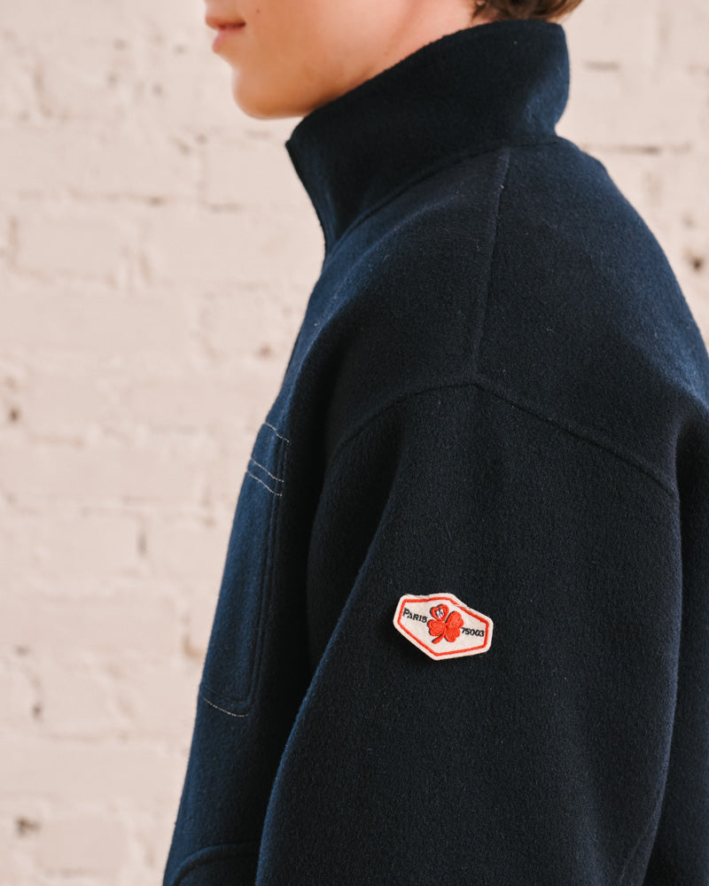 Merci - Lucien Reversible Jacket - Navy
