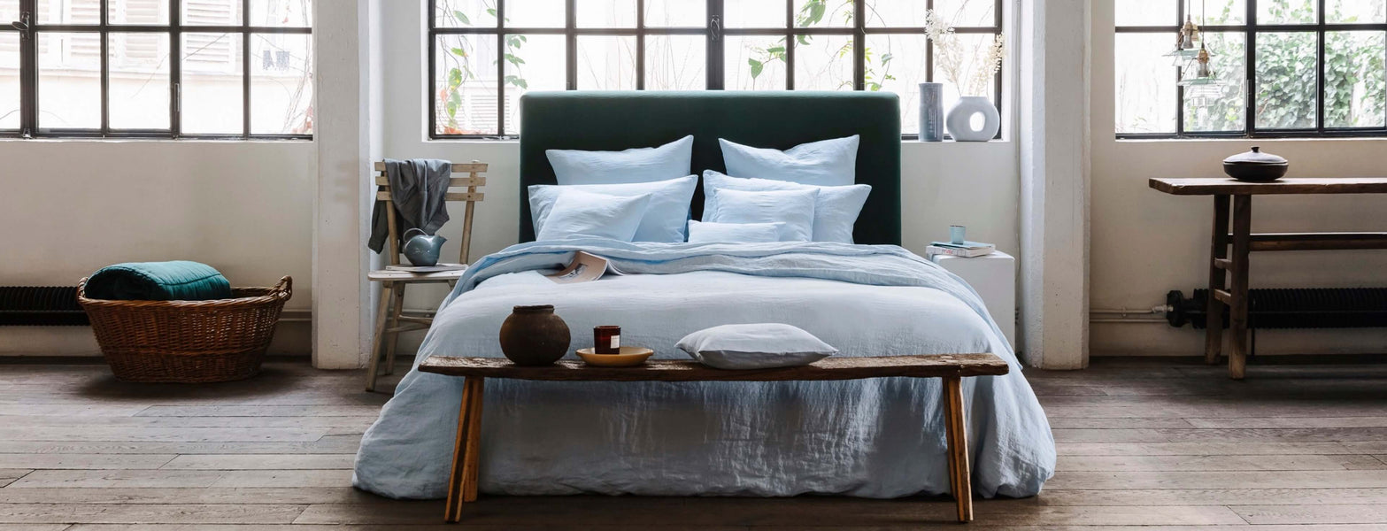 linge de lit en lin