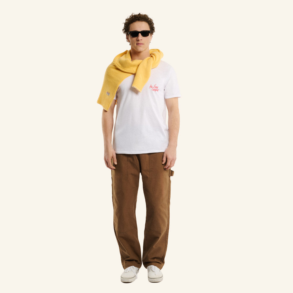 Au Vieux Campeur - Congés Payés - Mountain T-shirt - White