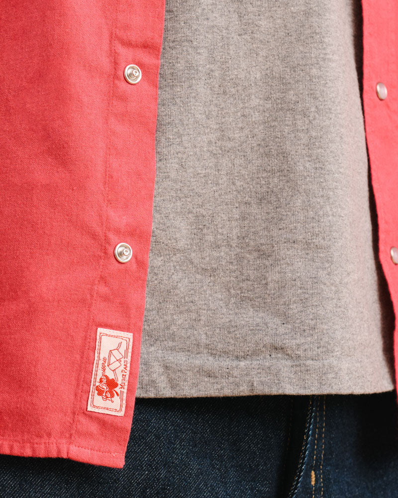 Merci - Chemise Pietro Flanelle - Rose