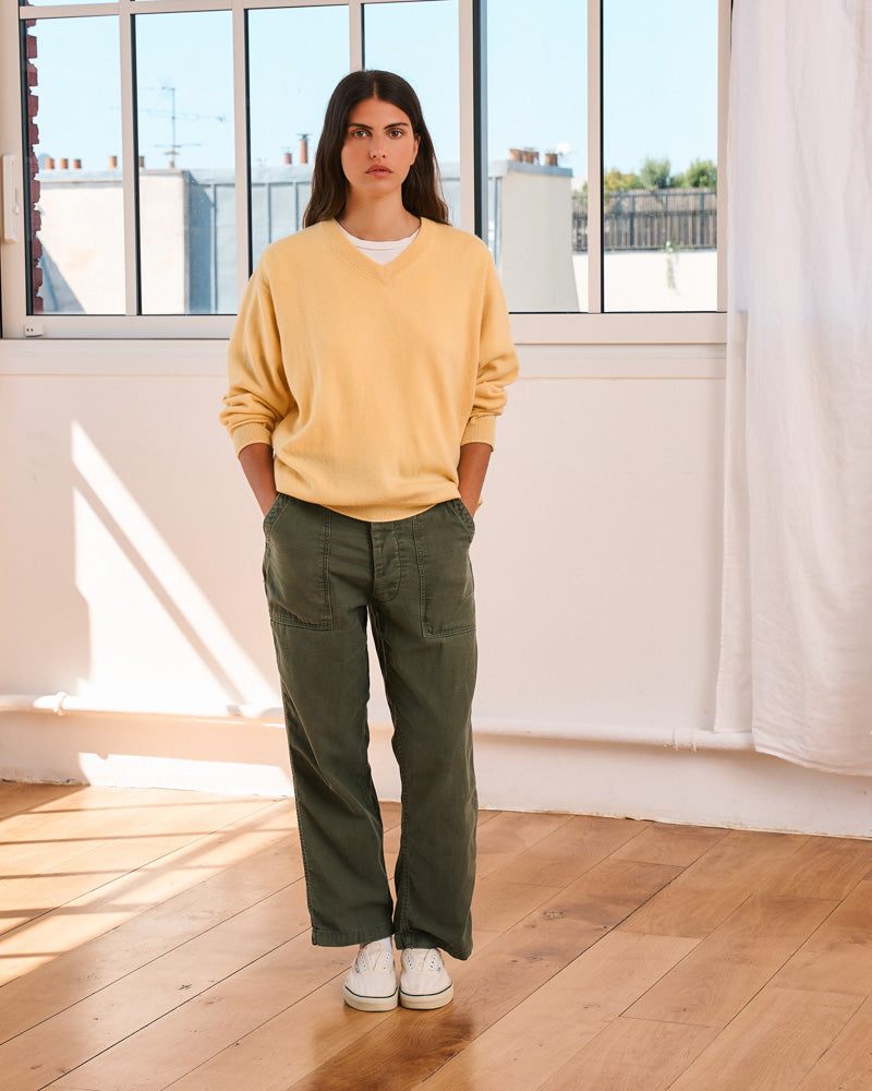 Merci - Adele sweater - Yellow