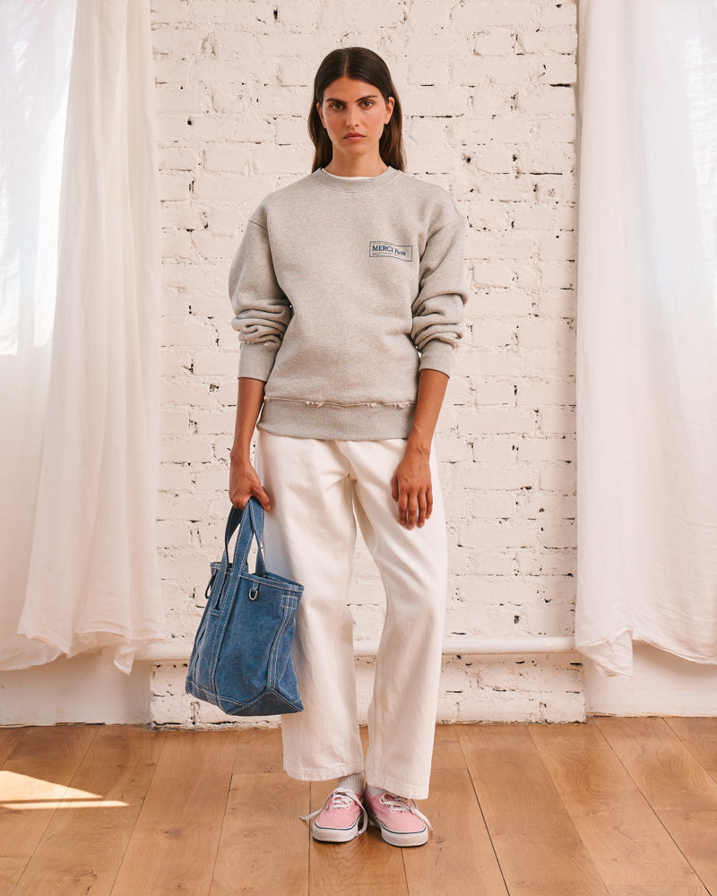 Merci - Miles Sweatshirt - Heather Gray