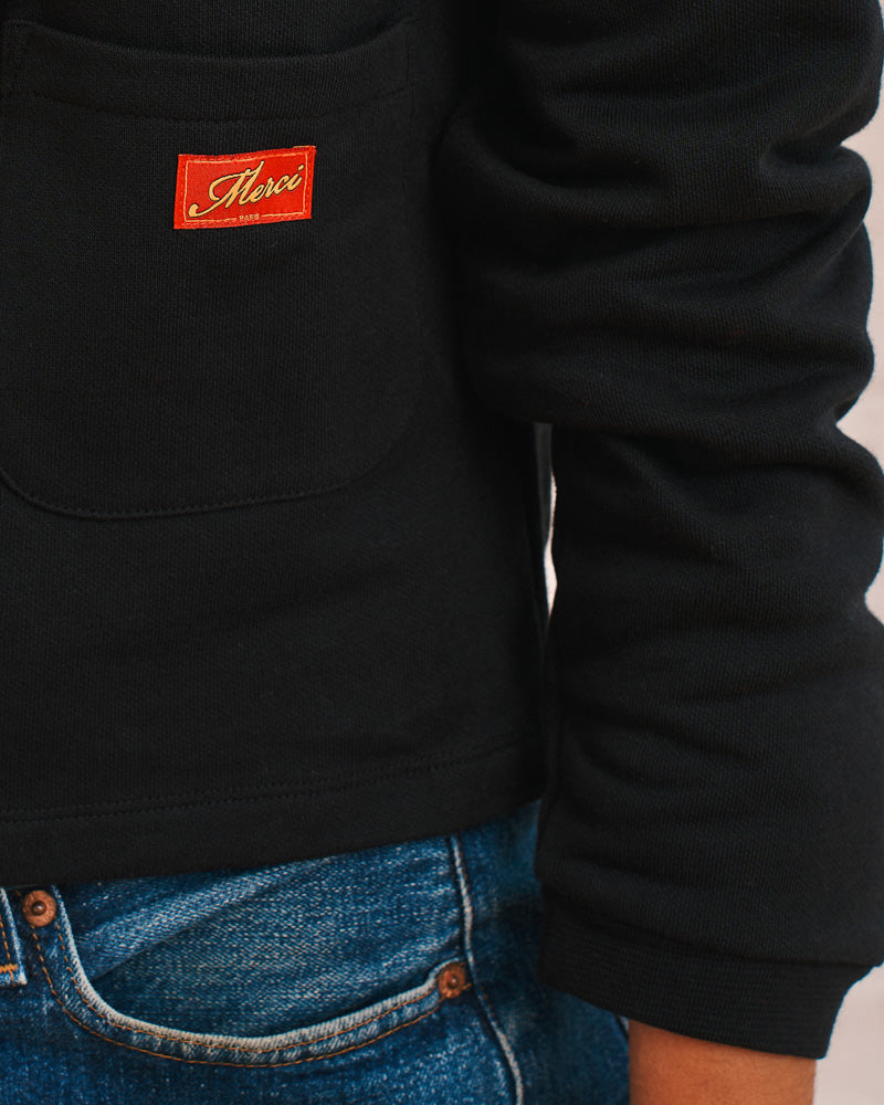 Merci - Rose Cardigan - Black