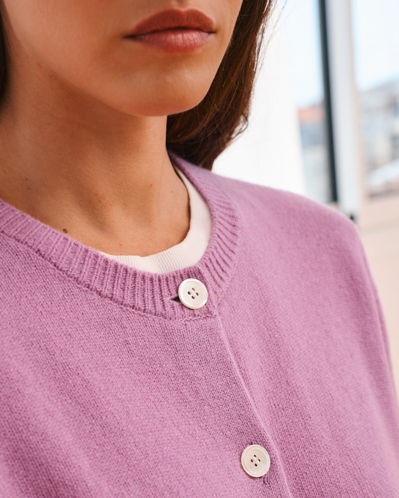Merci - Grace cardigan - Lilac