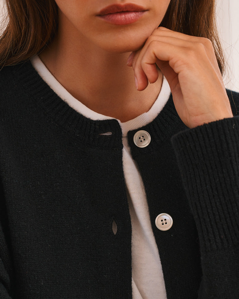 Merci - Cardigan Grace - Noir