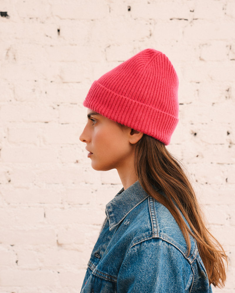 Merci - Bonnet Lucky - Rose