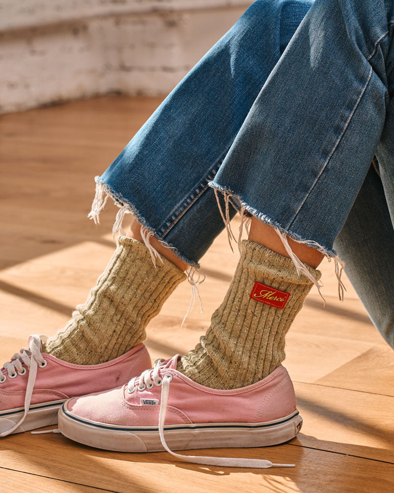Merci - Chaussettes Sacha - Vert