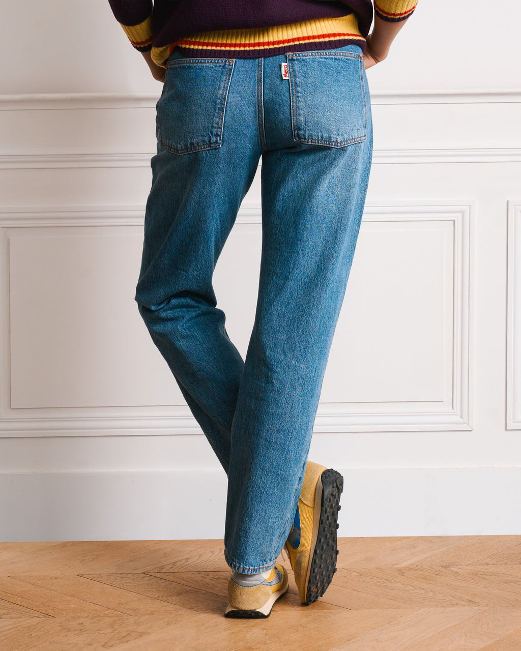 Merci - Jeans Droit Trèfle - Stonewash