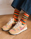 Merci - Striped Cotton Socks - Multi