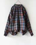 Ichi - Tartan Check Shirt - Grey