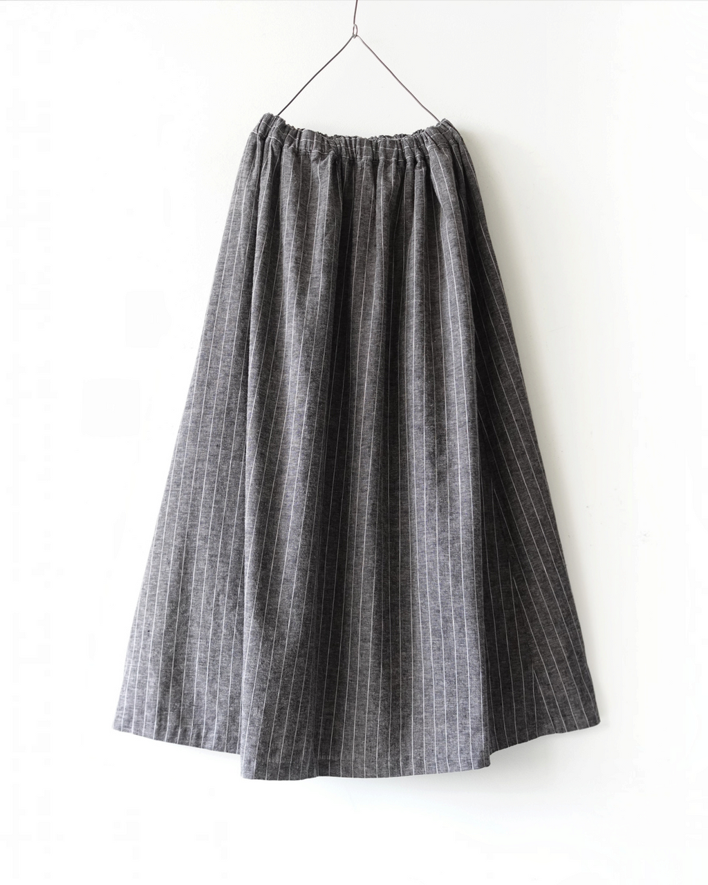 Ichi - Jupe Pinstripe - Anthracite