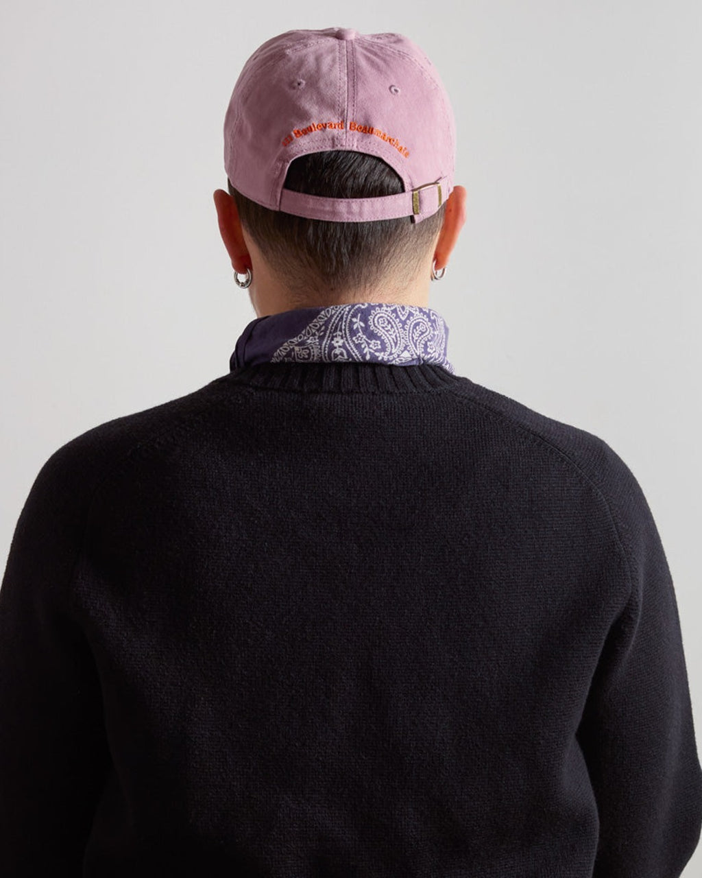 Merci - Casquette Non Merci - Lila & Orange