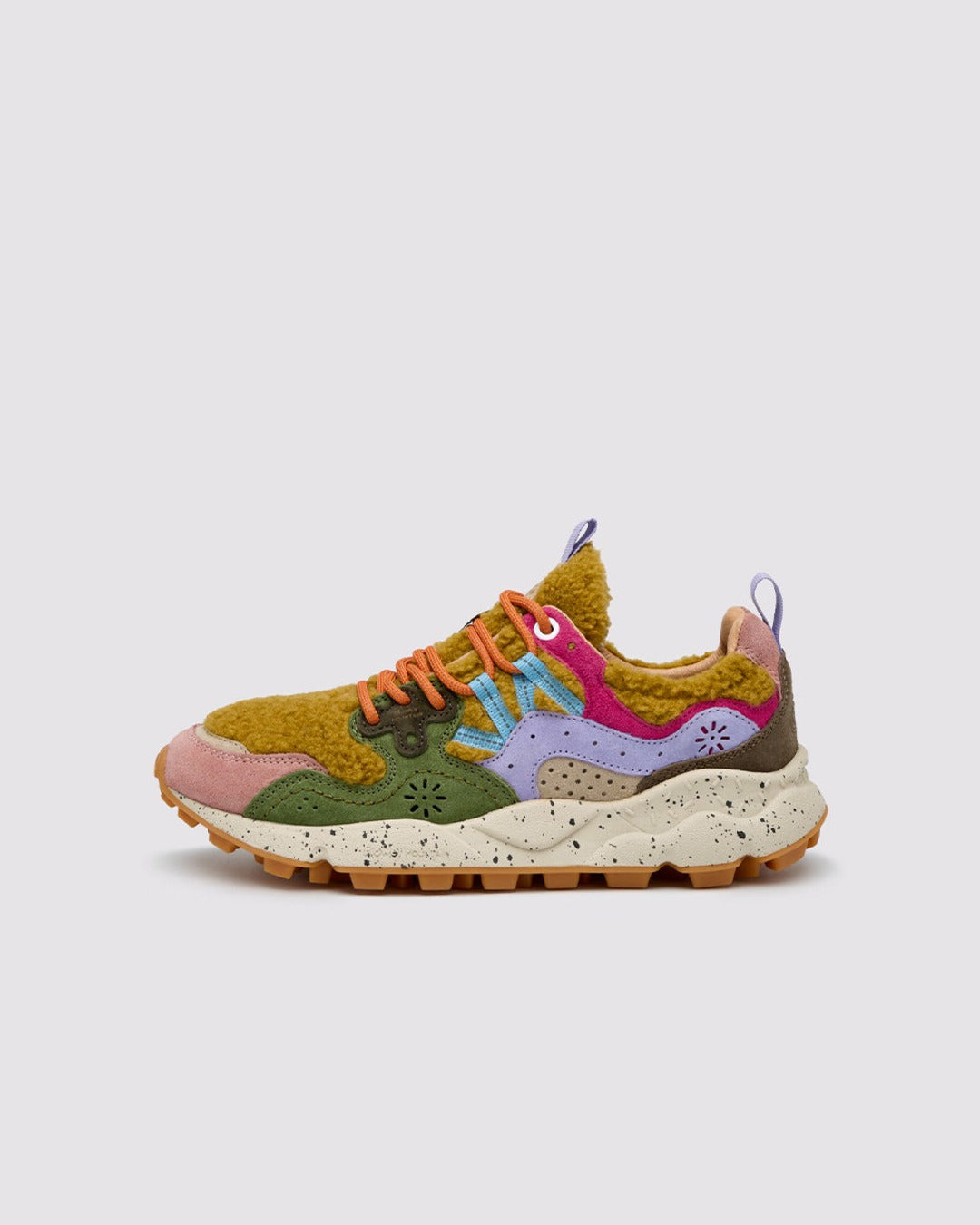 Flower Mountain - Yamano 3 Women's Sneakers - Brown/ purple