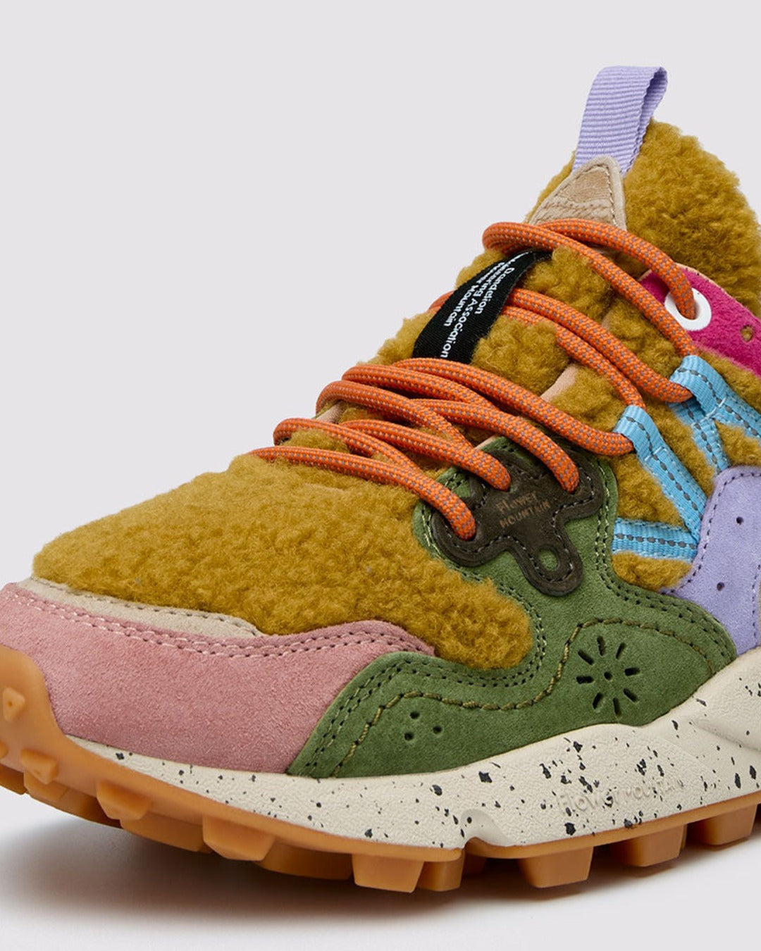 Flower Mountain - Yamano 3 Women's Sneakers - Brown/ purple