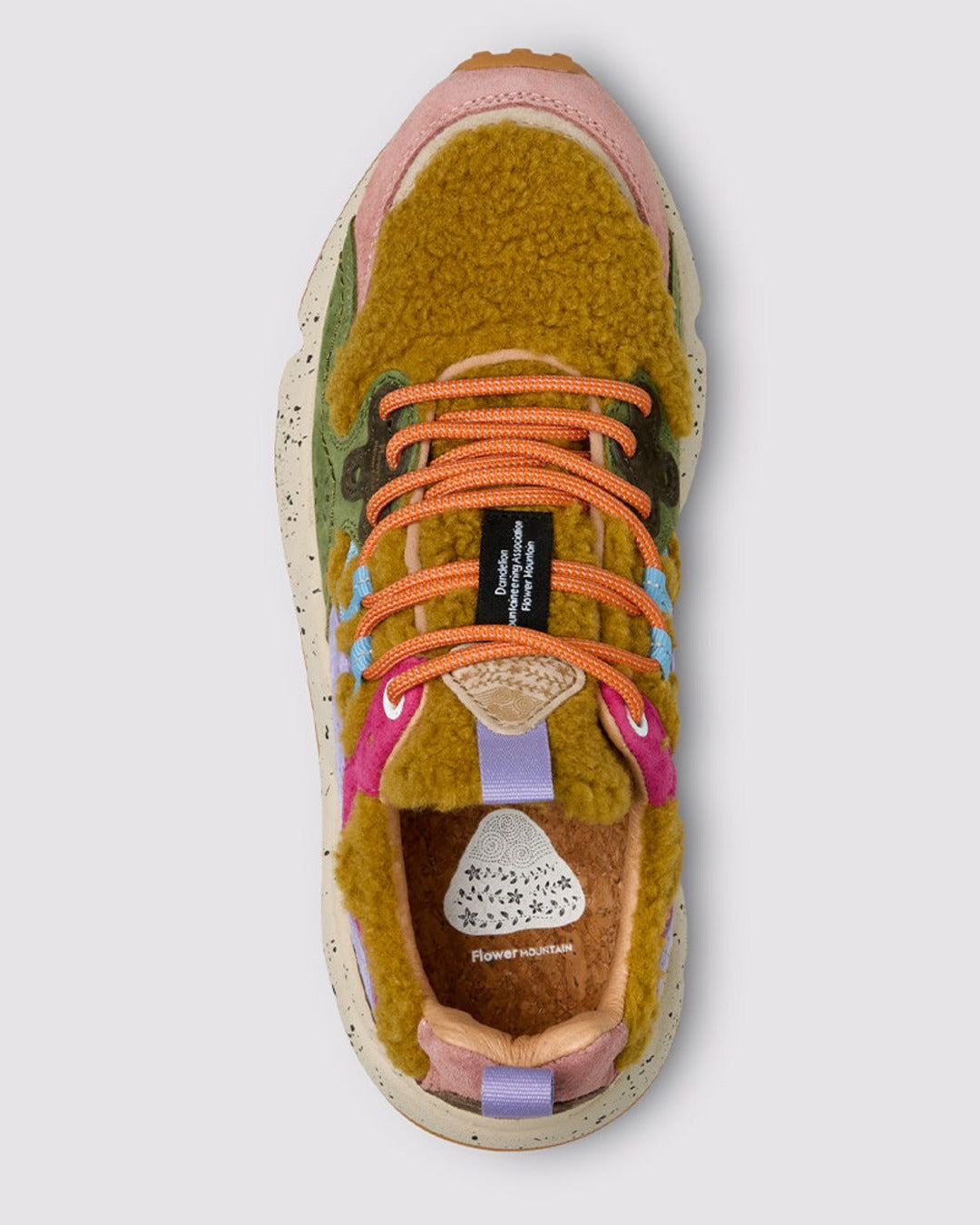 Flower Mountain - Yamano 3 Women's Sneakers - Brown/ purple