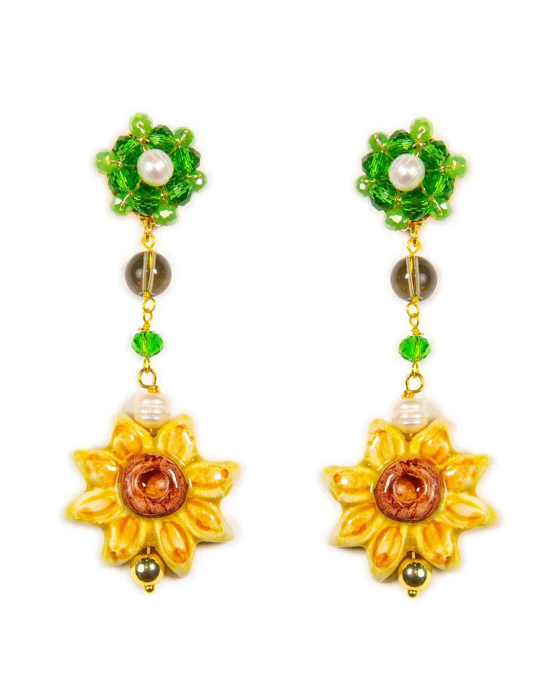Cashfana - Boucles D'Oreilles Girasol