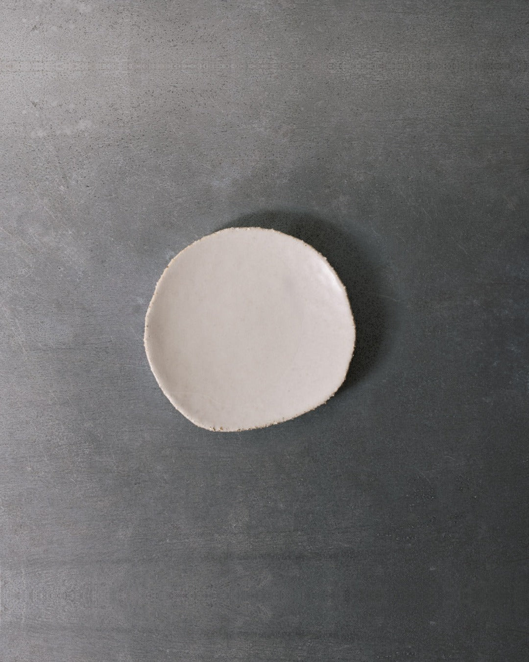 Jars Ceramistes - Mini Assiette En Grès Émaillé Wabi - Blanc