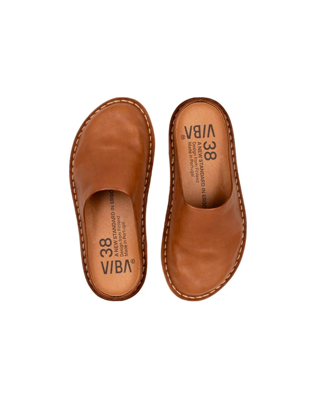 Vibae - Sabot Roma - Marron Cognac