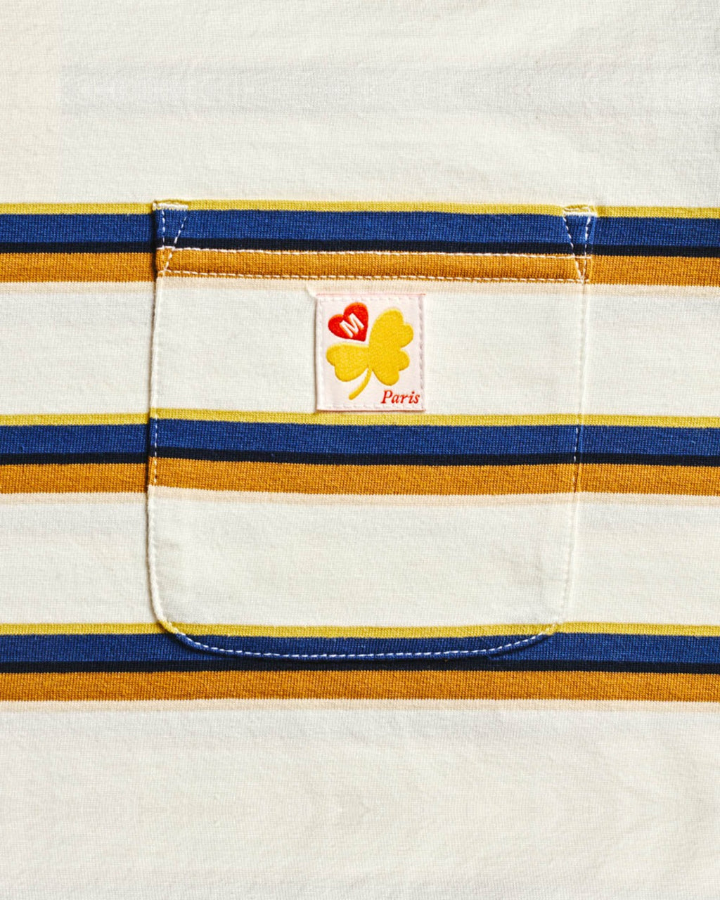 Merci - T-Shirt Nora Stripes - Crème