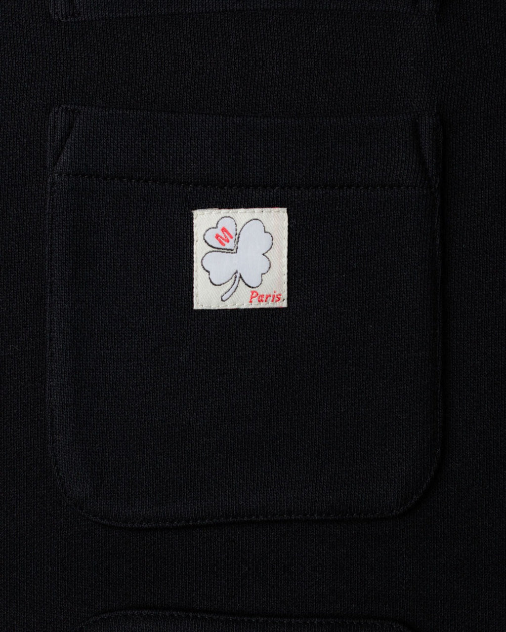 Merci - Gilet Rose Trèfle - Noir