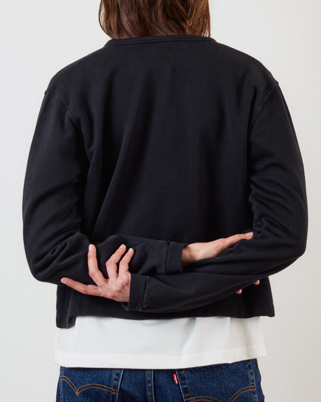 Merci - Gilet Rose Trèfle - Noir