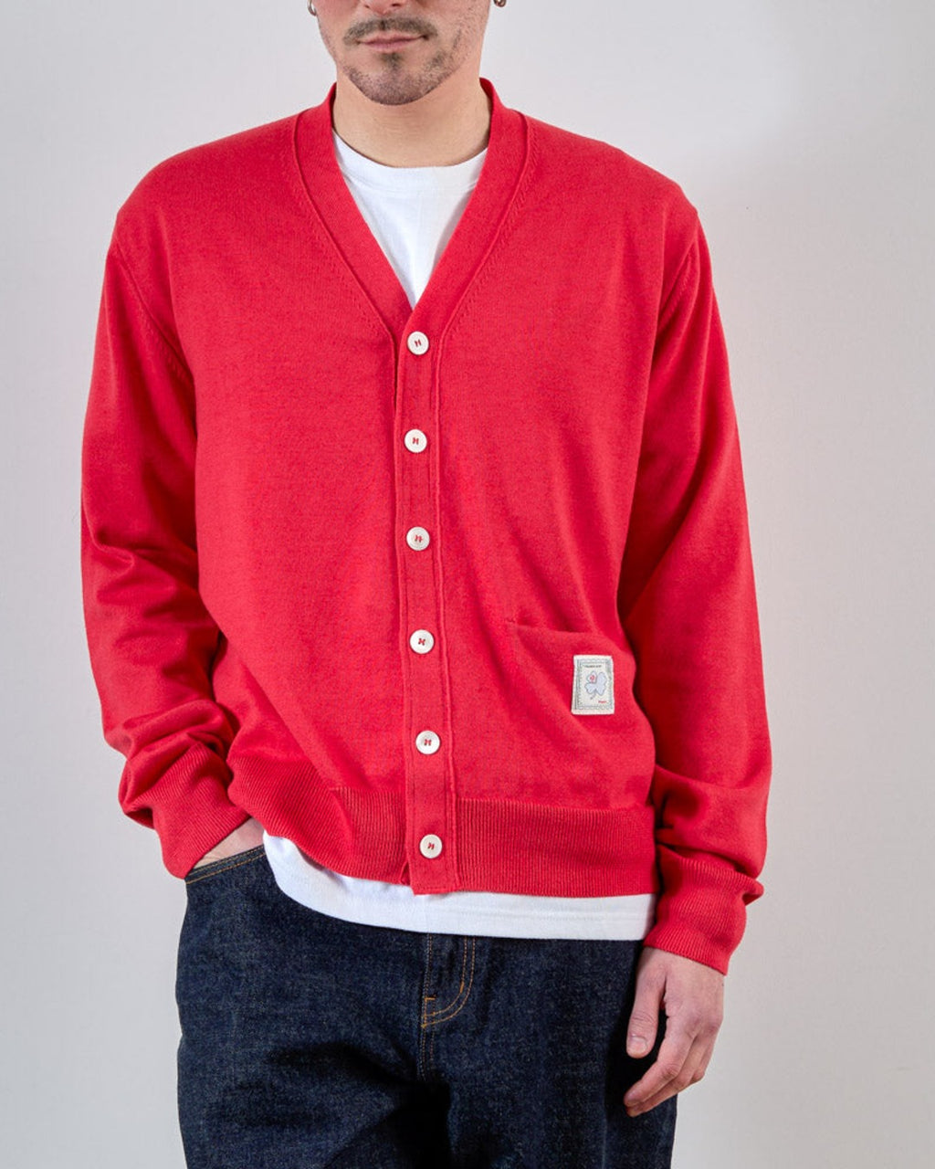 Merci - Maximilien Cardigan - Red