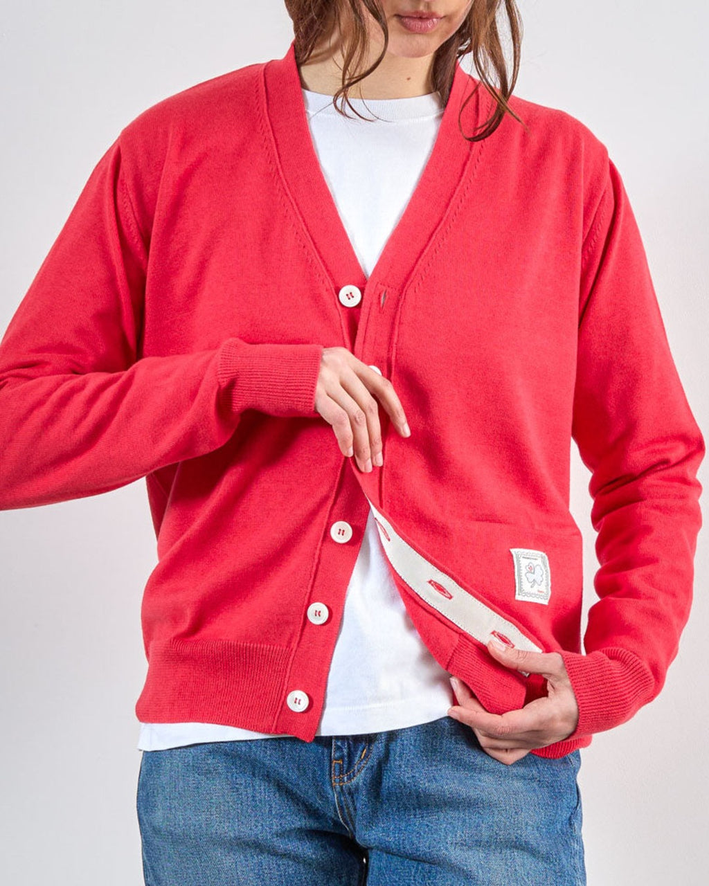 Merci - Maximilien Cardigan - Red