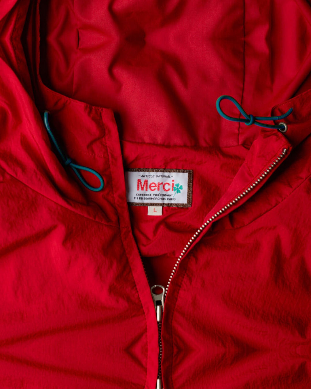 Merci - Veste Imperméable Danny - Rouge