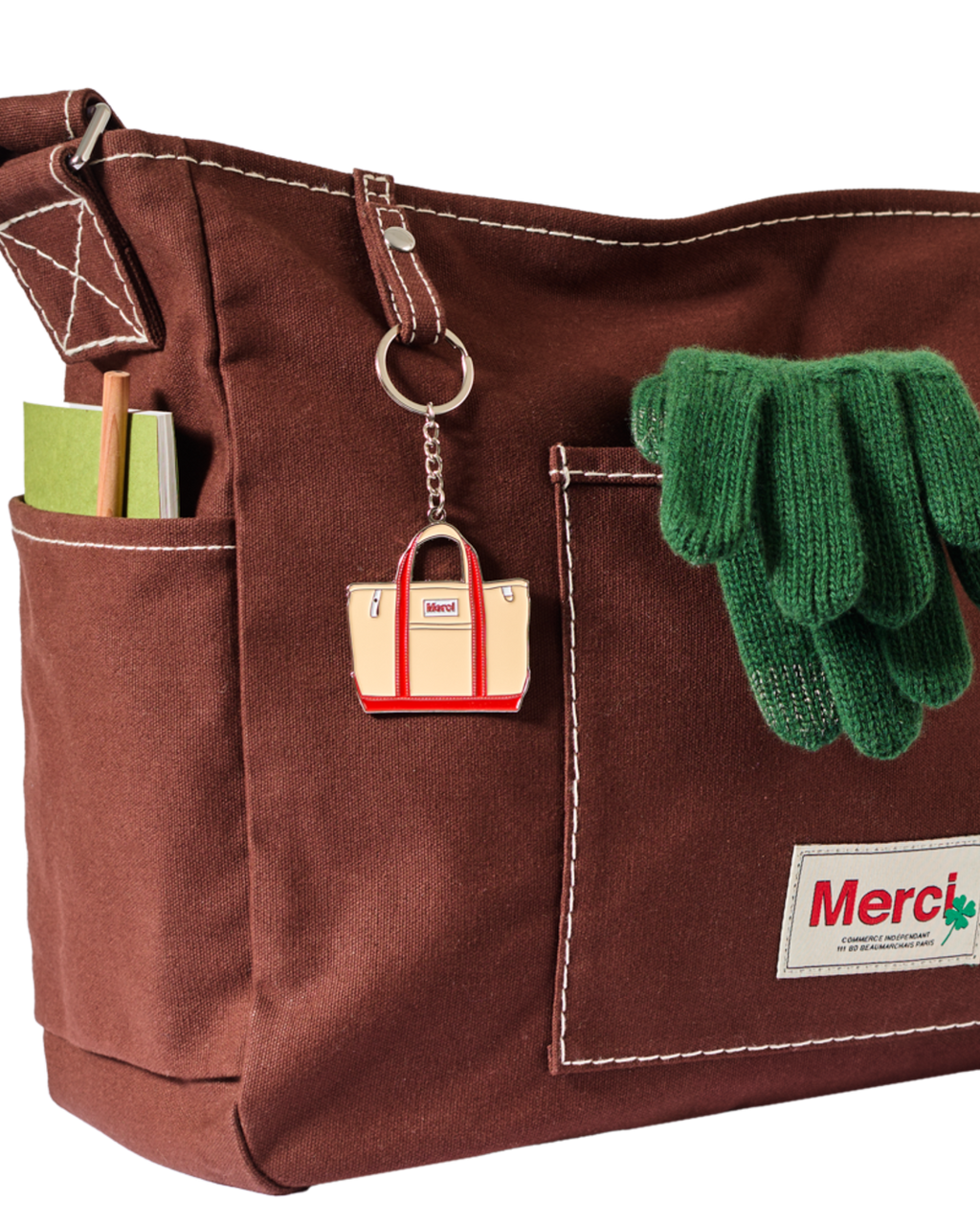 Merci - Candide Saddlebag - Brown