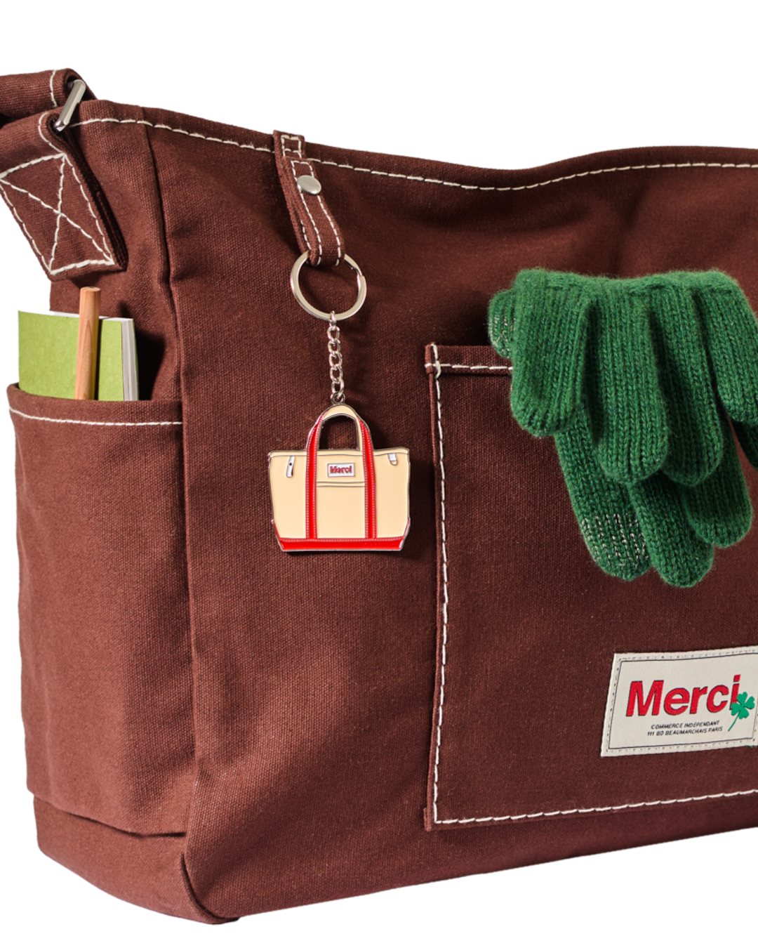 Merci - Candide Saddlebag - Brown