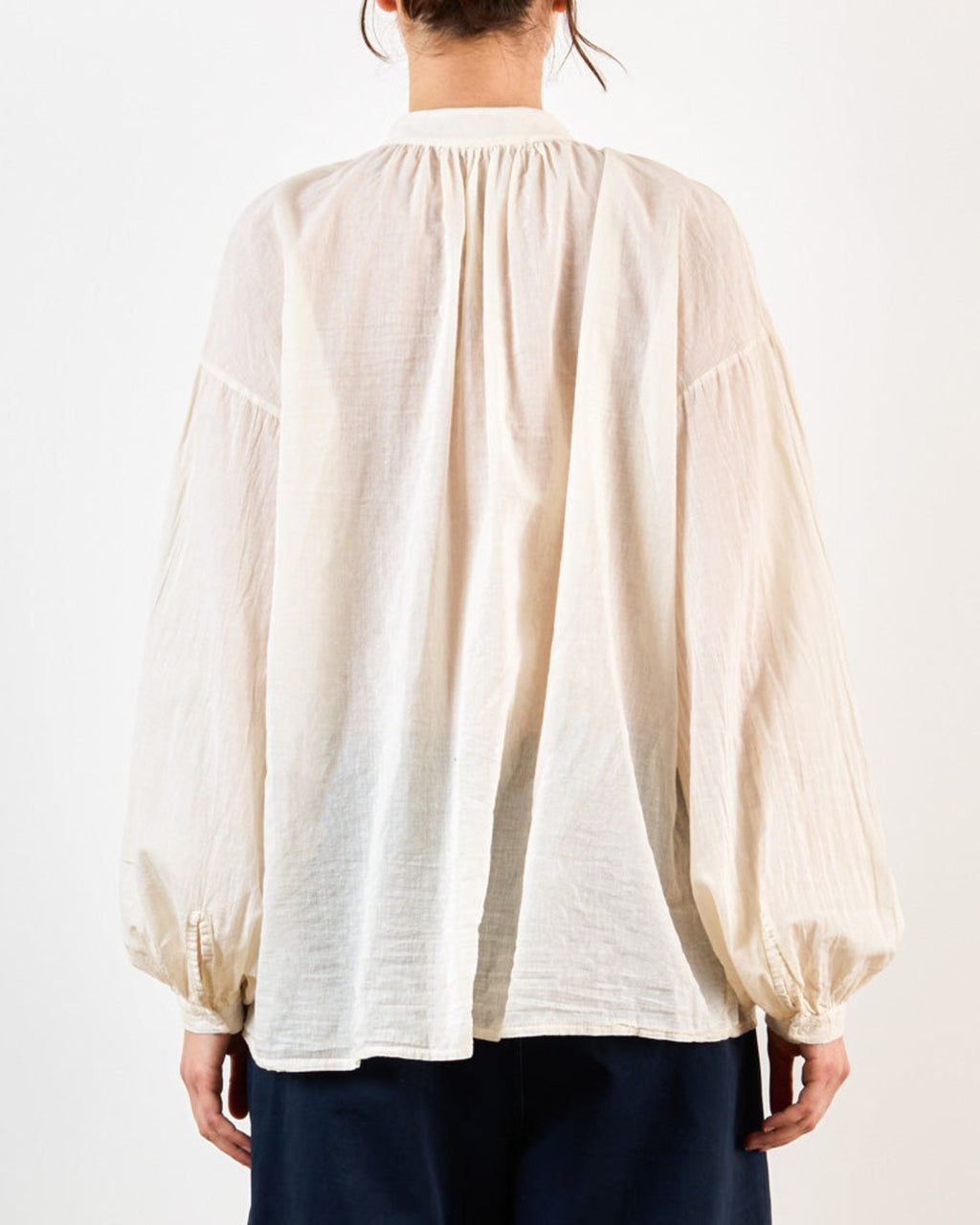 Merci - Victoria Shirt - White Burro