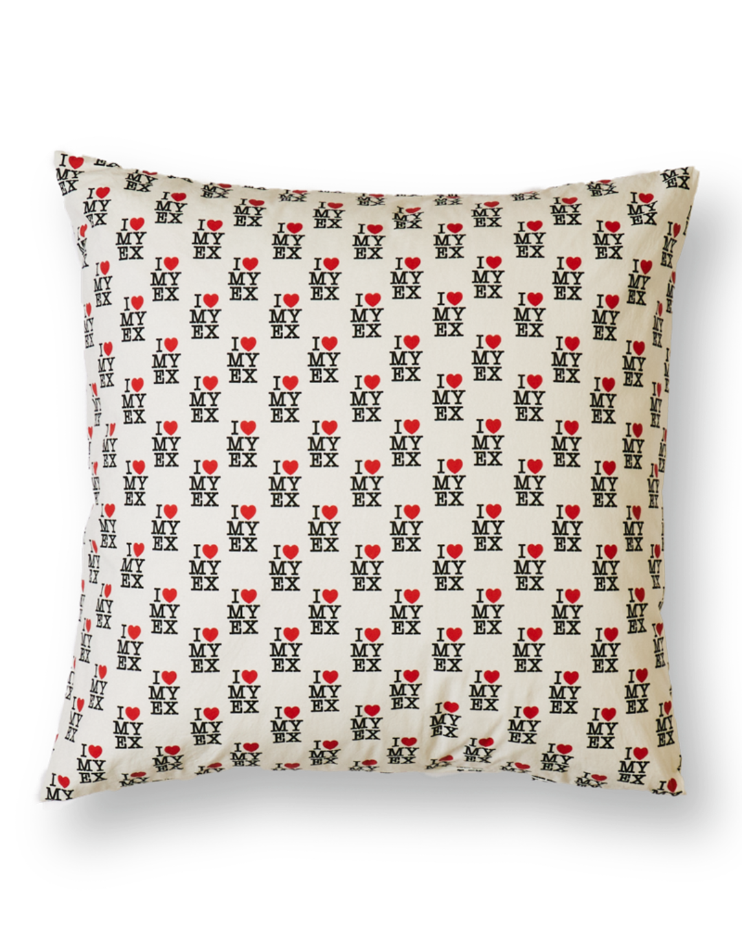 Merci x Carne Bollente - Taie D'Oreiller En Percale De Coton I Love My Ex