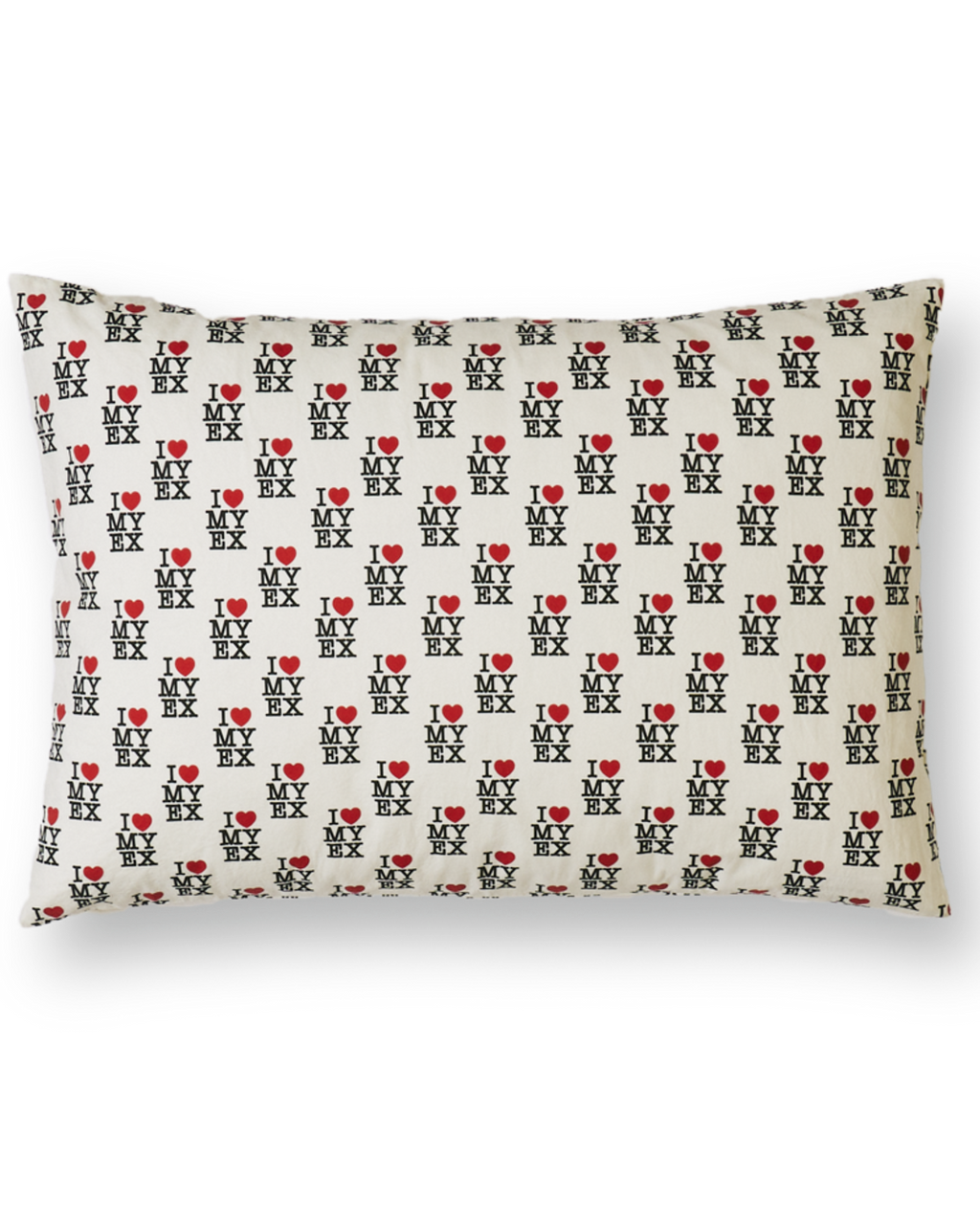 Merci x Carne Bollente - Taie D'Oreiller En Percale De Coton I Love My Ex