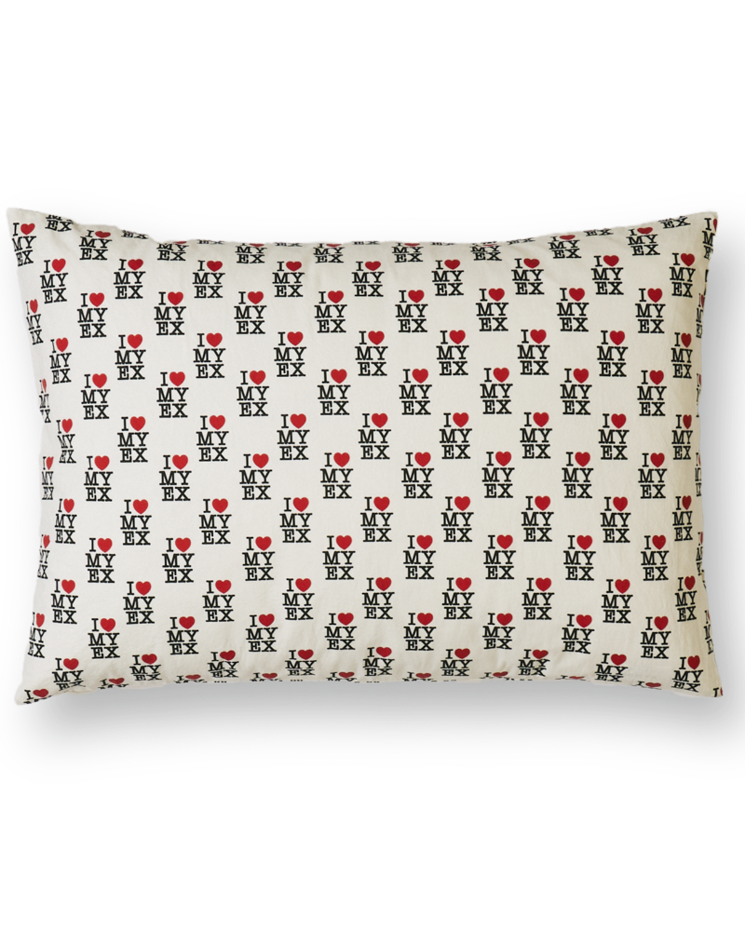 Merci x Carne Bollente - Taie D'Oreiller En Percale De Coton I Love My Ex