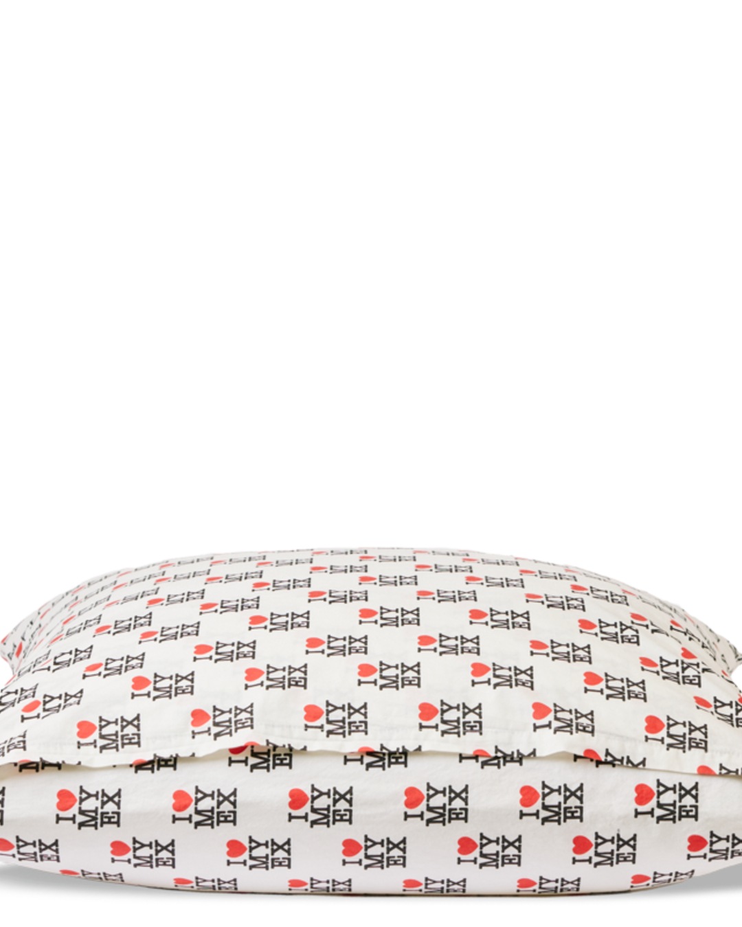 Merci x Carne Bollente - Taie D'Oreiller En Percale De Coton I Love My Ex