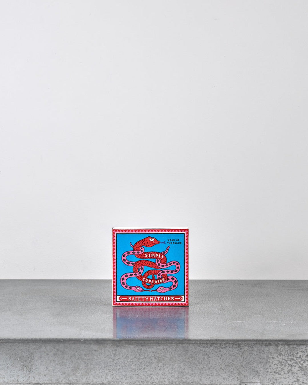 Boîte De 150 Grandes Allumettes - Box of 150 large matches - Snake