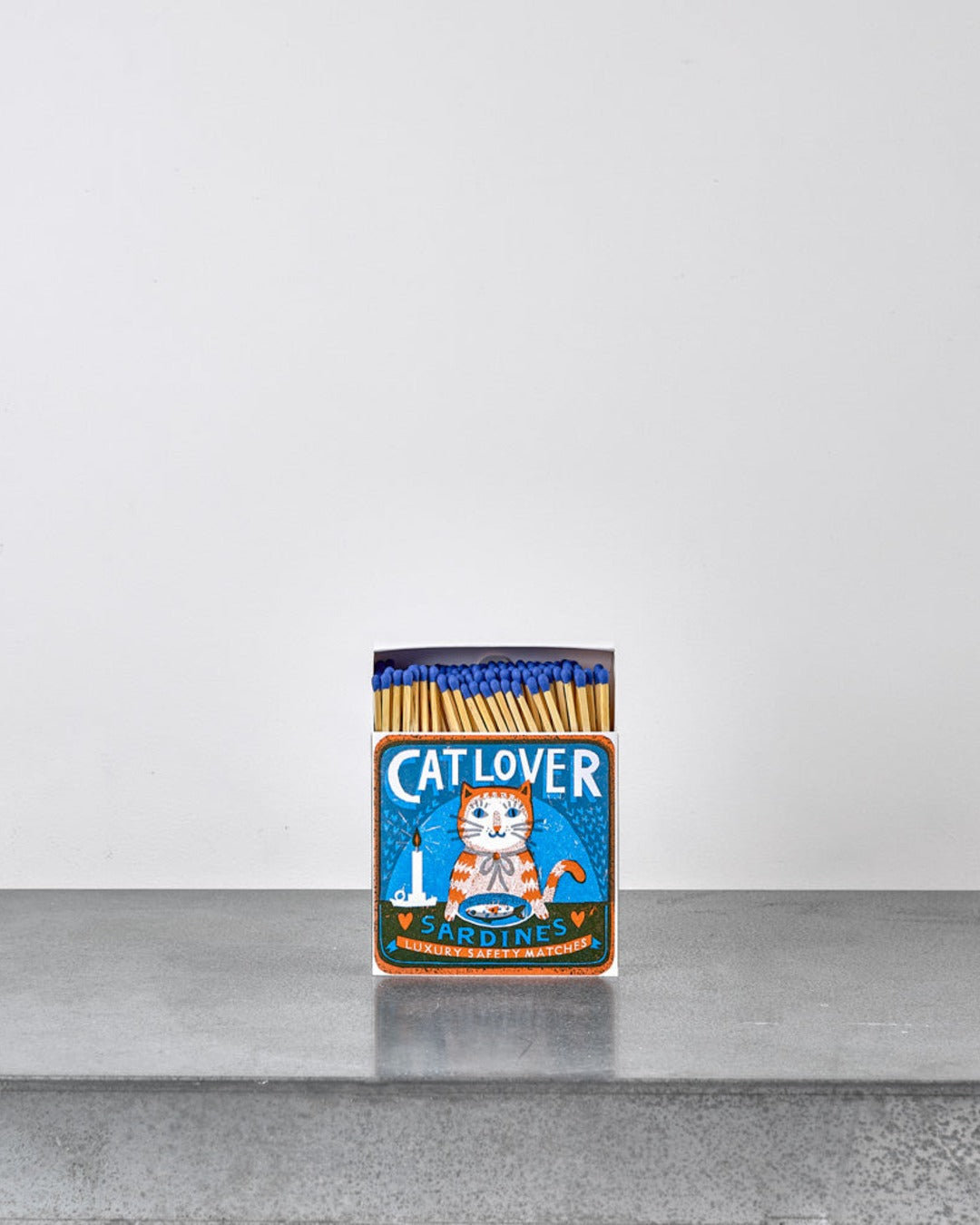 Boîte De 150 Grandes Allumettes - Box of 150 large matches - Cat Lover
