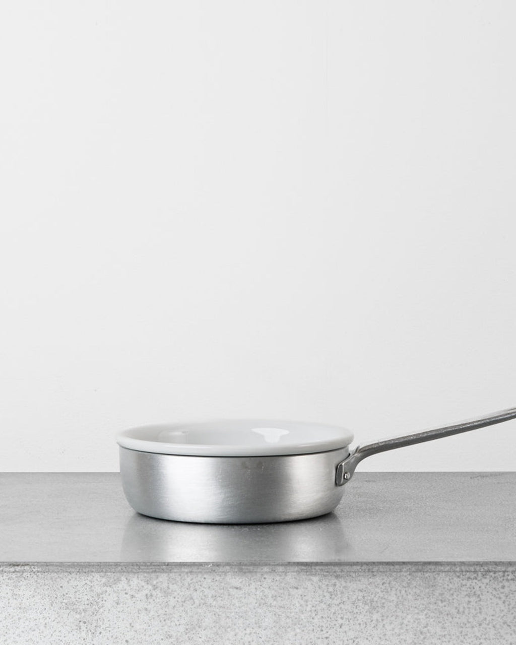 Italo Ottinetti - Poêle Avec Couvercle En Aluminium