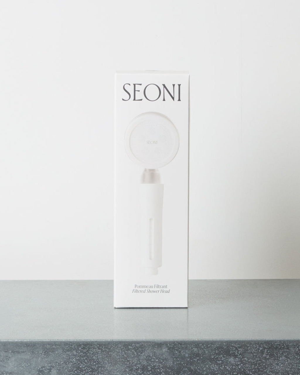 Seoni - Filtering showerhead - White