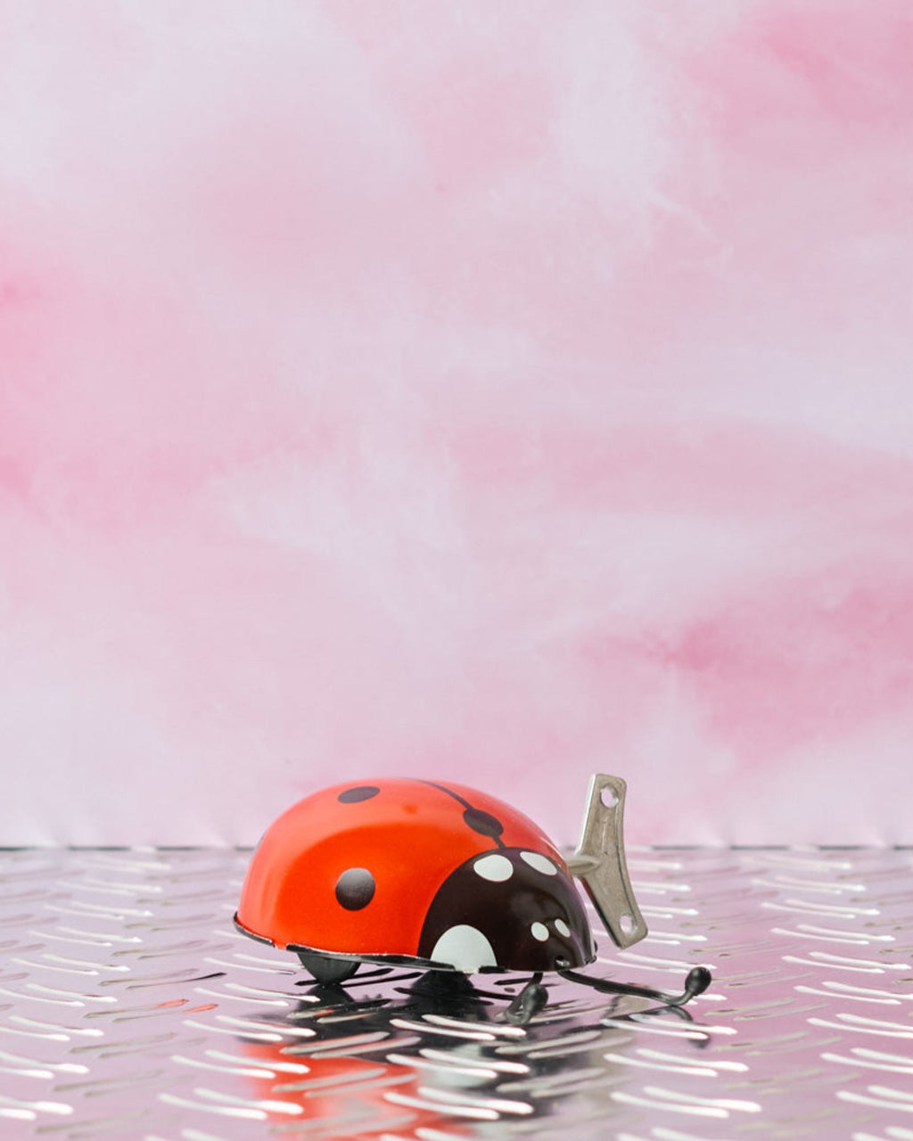 Die Blechfabrik - Jouet - Coccinelle Rouge