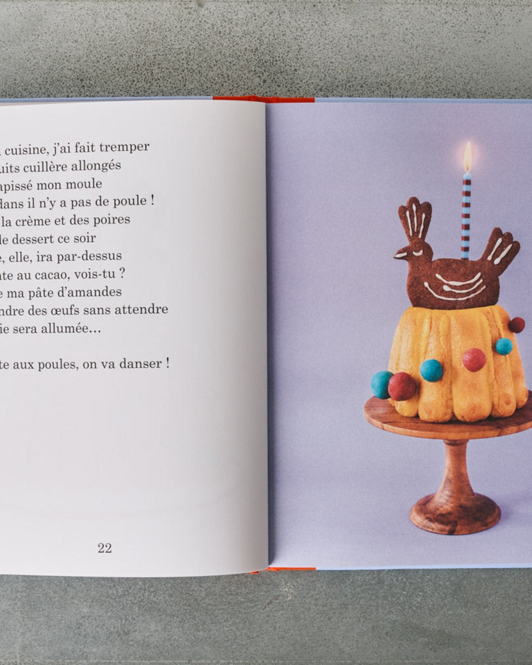 Maison Georges - Livre Pour Enfant J'Ai Revé D'Un Gâteau