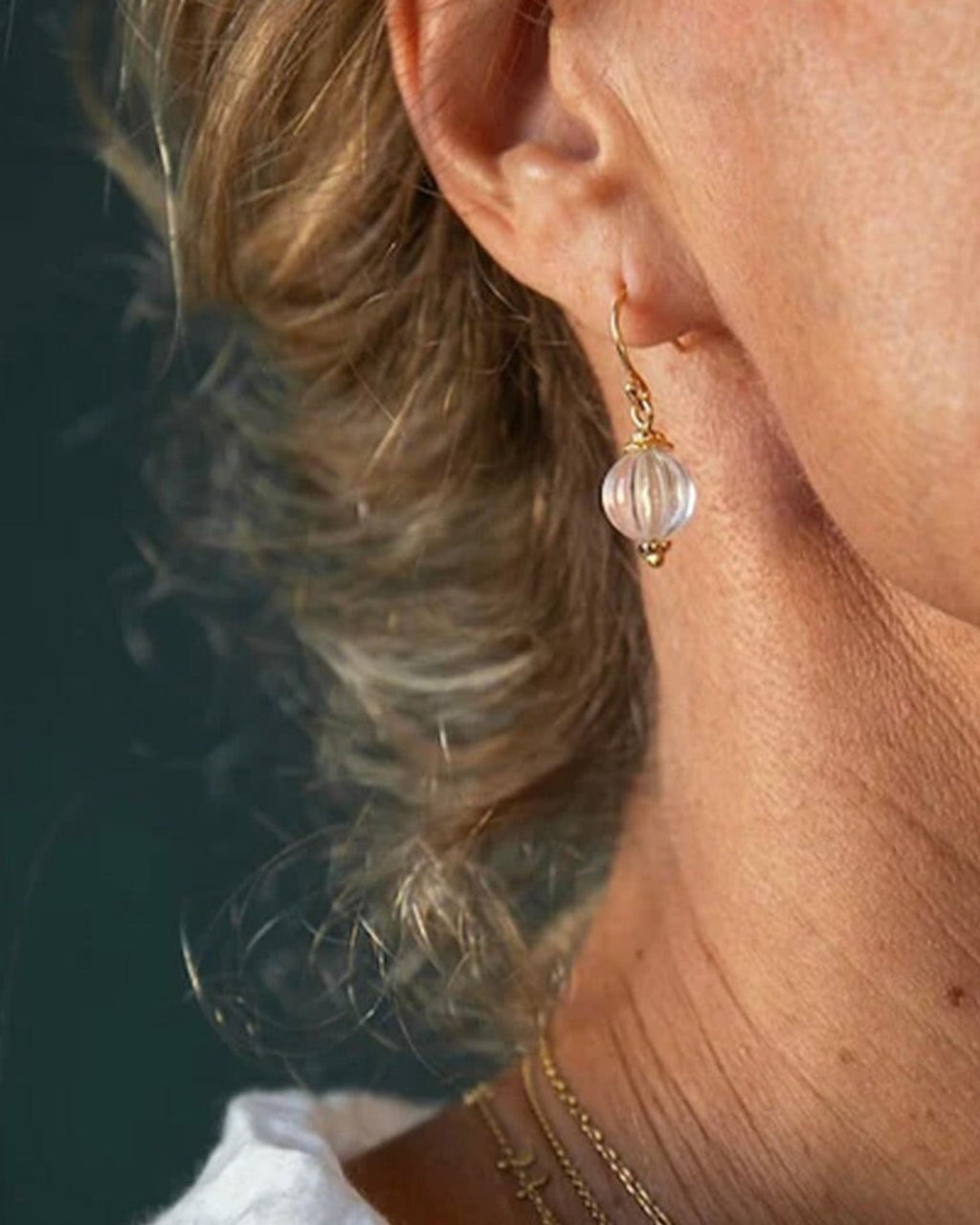 Alix D Reynis - Boucles D'Oreilles Lucrèce - Vermeil