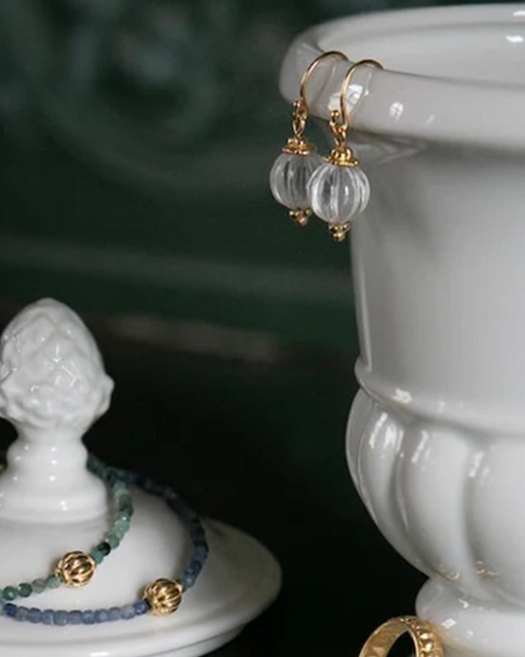 Alix D Reynis - Boucles D'Oreilles Lucrèce - Vermeil