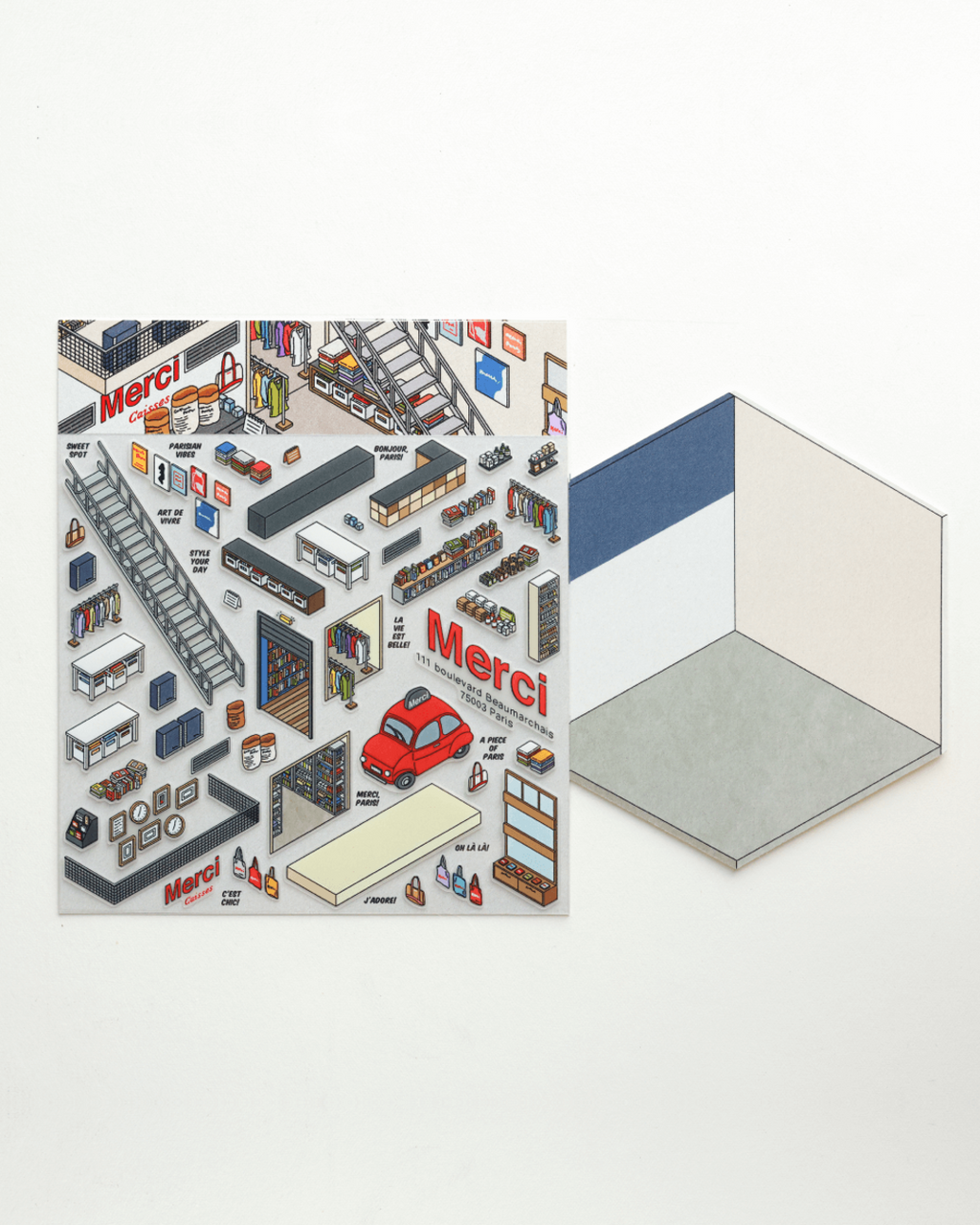 Merci - Kit Stickers