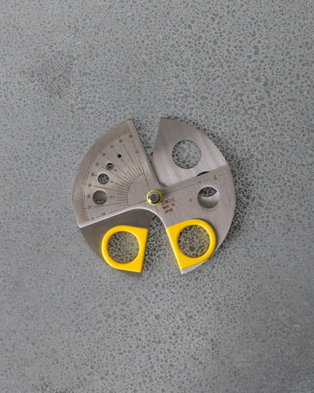Ciseaux Cercle - Jaune