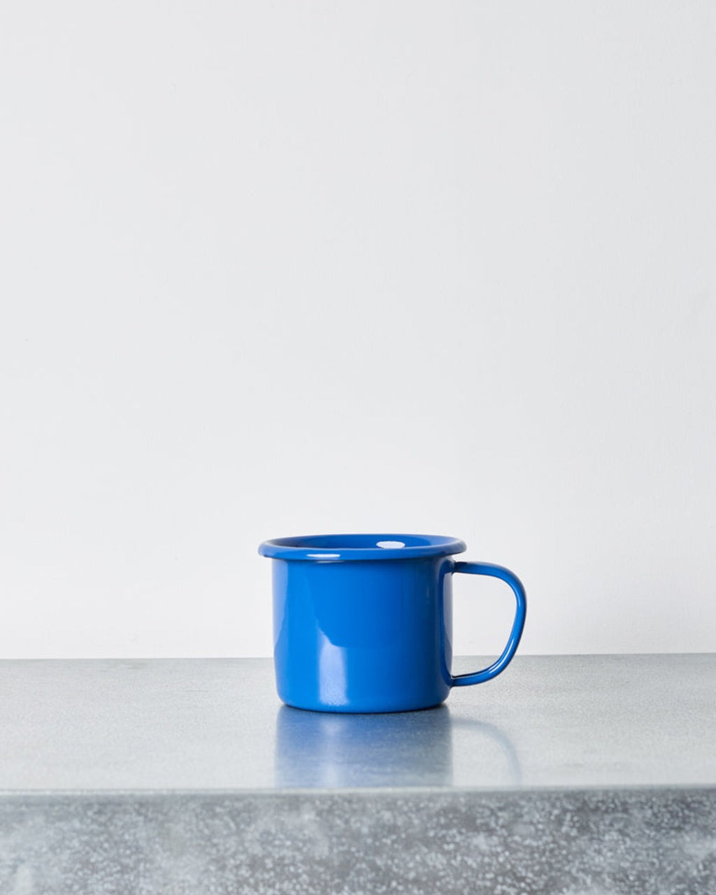 Elifle Enamelware - Hollow handle mug - Cobalt