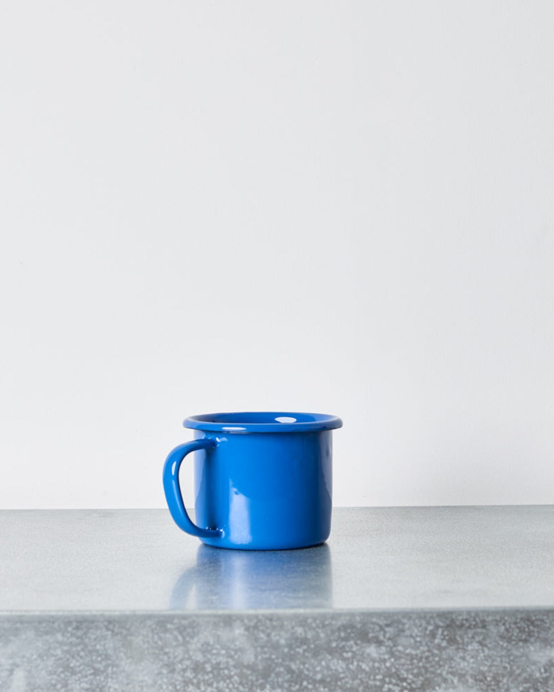 Elifle Enamelware - Hollow handle mug - Cobalt