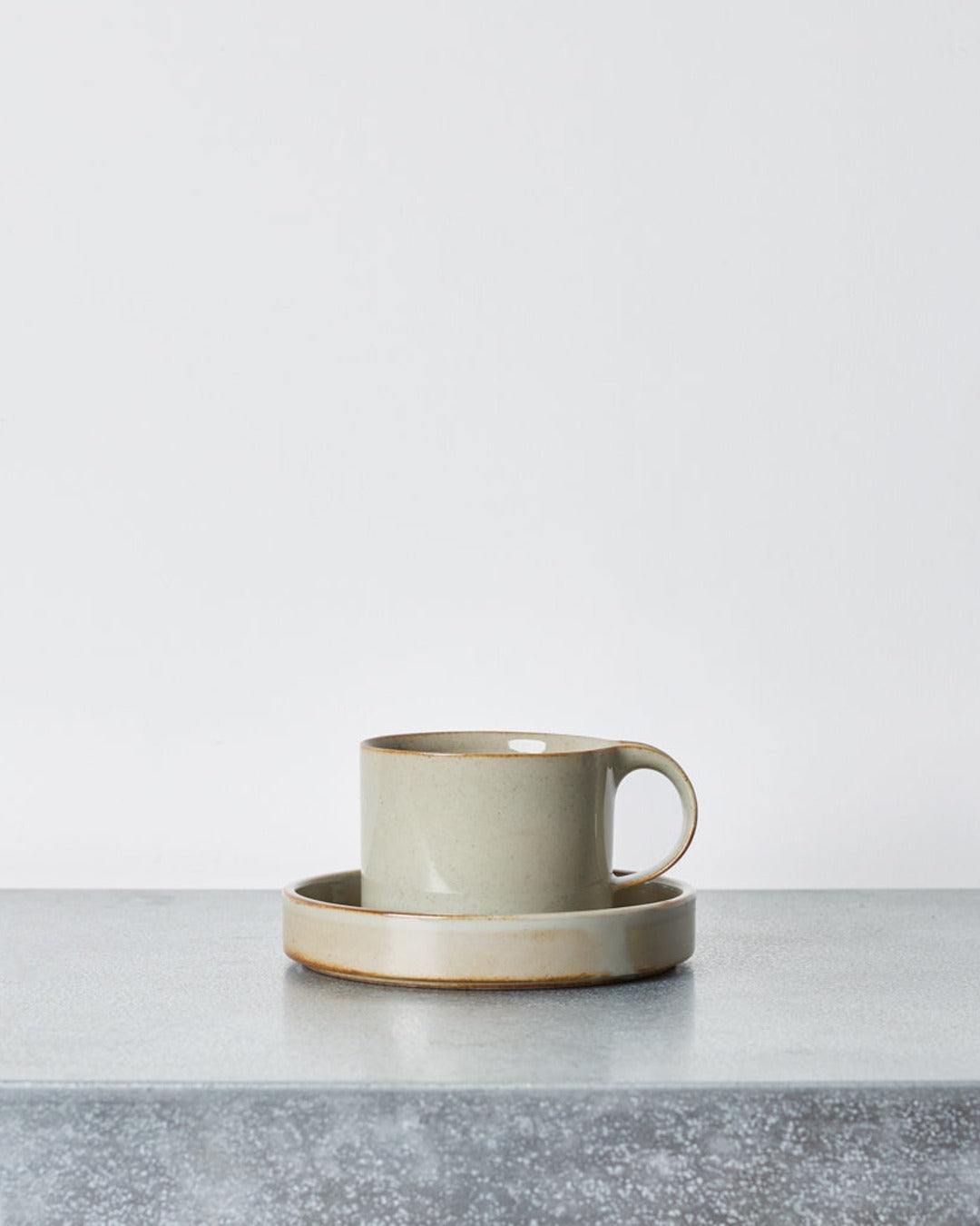 Ceramic Japan - Tasse Soucoupe Moderato - Gris